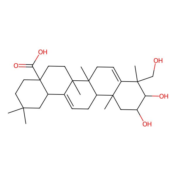 2D Structure of Bassic acid