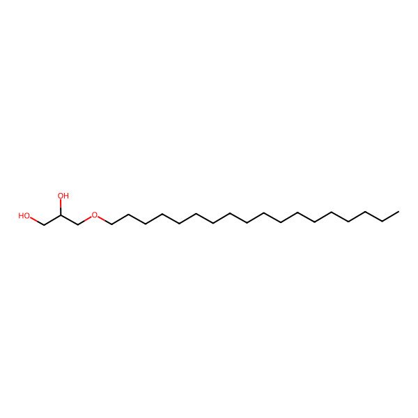 2D Structure of Batyl Alcohol