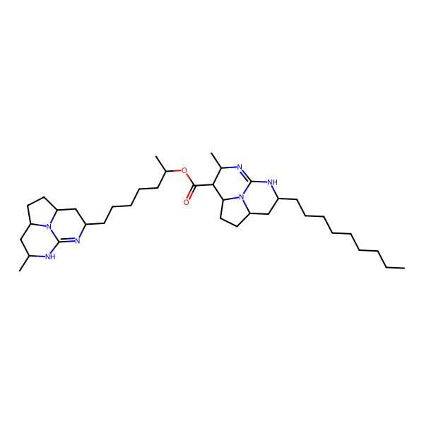 2D Structure of Batzelladine F