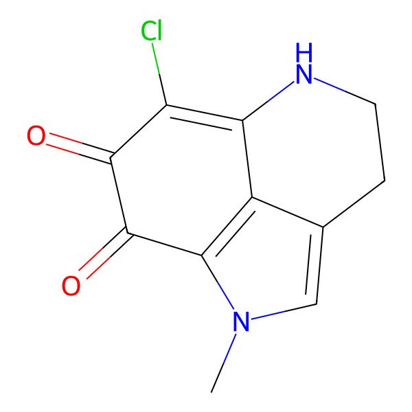 2D Structure of Batzelline C