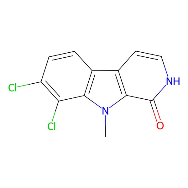 2D Structure of Bauerine C