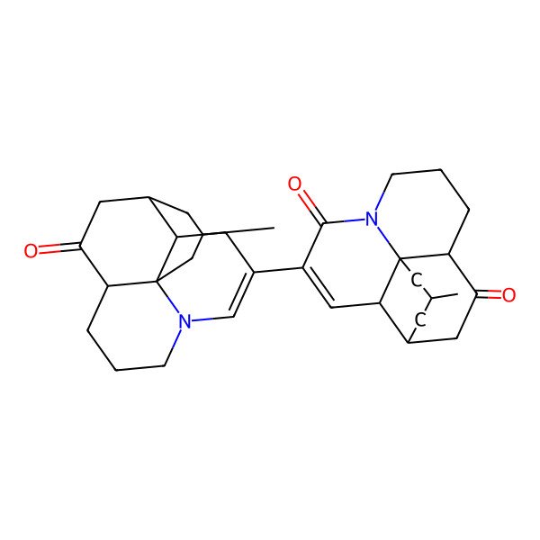 2D Structure of 15-Methyl-4-(15-methyl-11-oxo-6-azatetracyclo[8.6.0.01,6.02,13]hexadec-4-en-4-yl)-6-azatetracyclo[8.6.0.01,6.02,13]hexadec-3-ene-5,11-dione