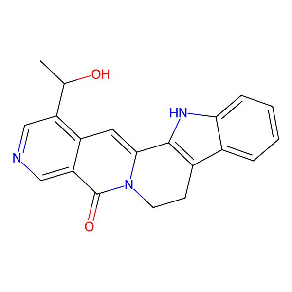 2D Structure of 19-[(1S)-1-hydroxyethyl]-3,13,17-triazapentacyclo[11.8.0.02,10.04,9.015,20]henicosa-1(21),2(10),4,6,8,15,17,19-octaen-14-one