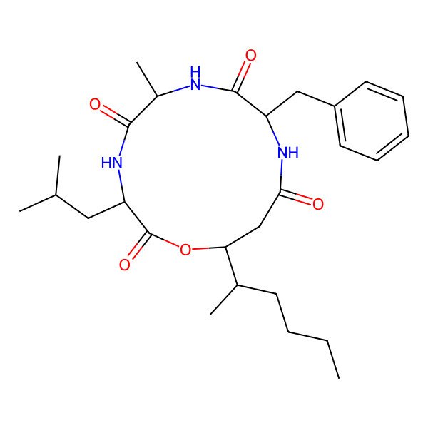 2D Structure of Beauveriolide I