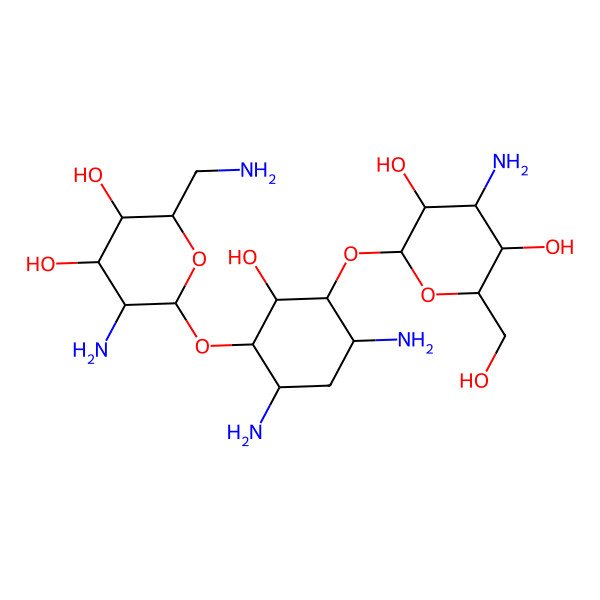 2D Structure of Bekanamycin