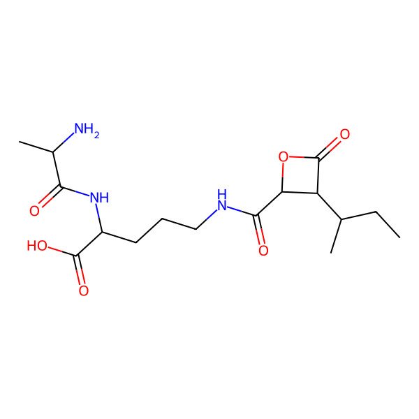 2D Structure of Belactosin C