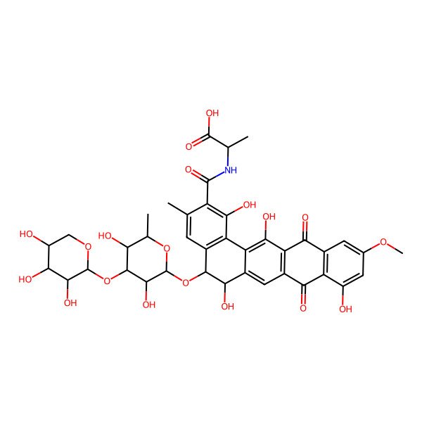 2D Structure of Benanomicin A