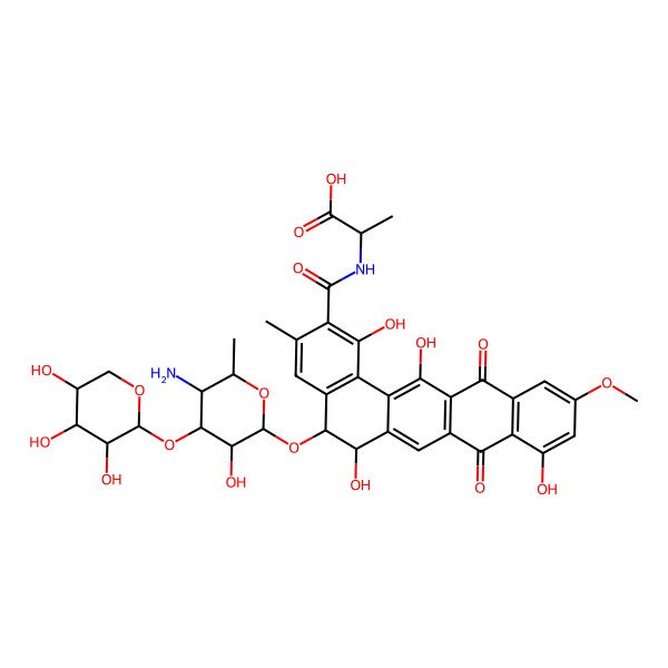 2D Structure of Benanomicin B