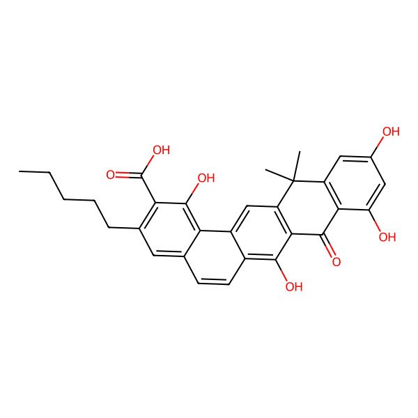 2D Structure of Benastatin A