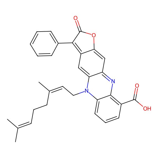 2D Structure of Benthocyanin A