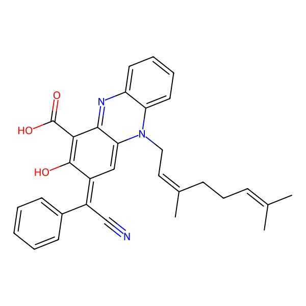 2D Structure of Benthocyanin C