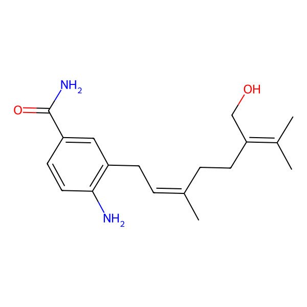 2D Structure of Benzastatin H
