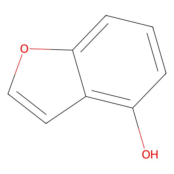 2D Structure of 4-Benzofuranol