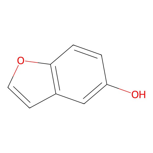 2D Structure of Benzofuran-5-ol