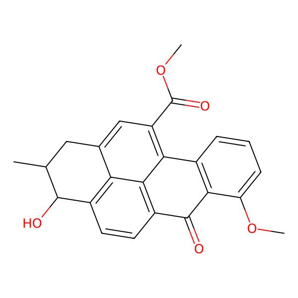 2D Structure of Benzopyrenomycin