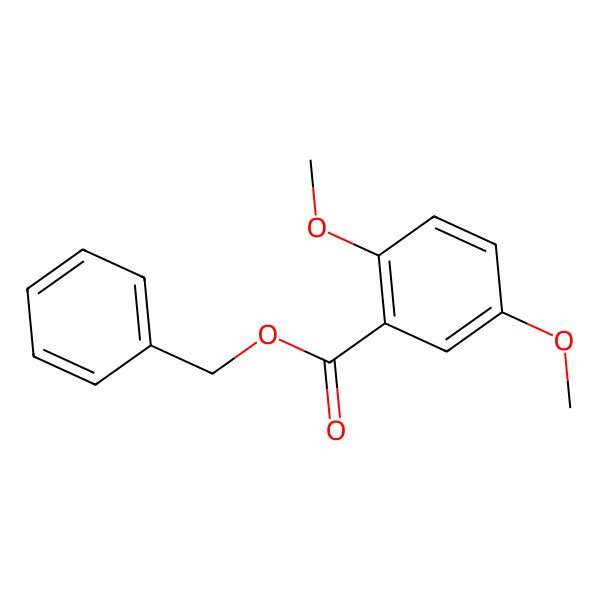 2D Structure of Benzyl 2,5-dimethoxybenzoate 2D Structure of Benzyl 2,5-dimethoxybenzoate
