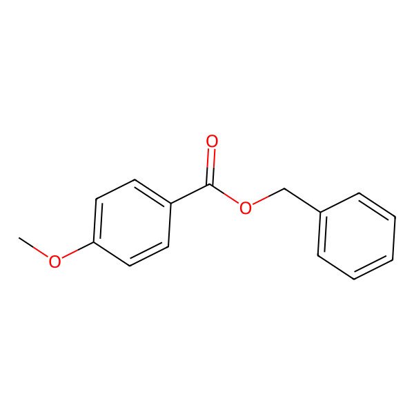 2D Structure of Benzyl 4-methoxybenzoate