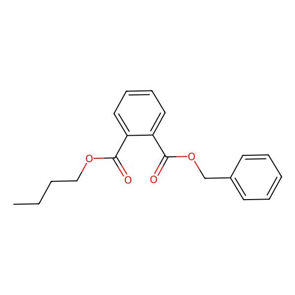 2D Structure of Benzyl butyl phthalate