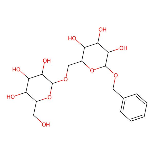 2D Structure of Benzyl gentiobioside 2D Structure of Benzyl gentiobioside