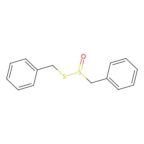 2D Structure of Benzylsulfinylsulfanylmethylbenzene 2D Structure of Benzylsulfinylsulfanylmethylbenzene