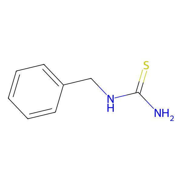 2D Structure of Benzylthiourea 2D Structure of Benzylthiourea