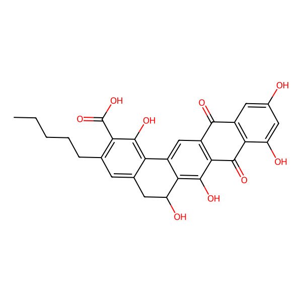 2D Structure of Bequinostatin A