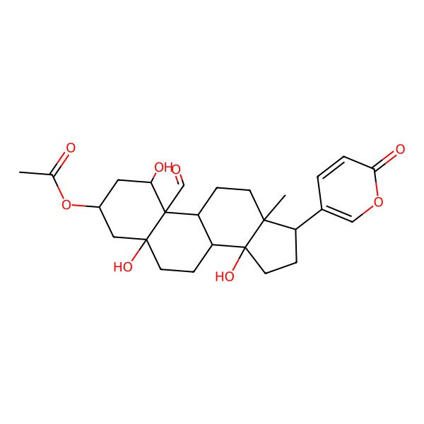 2D Structure of Bersaldegenin 3-acetate