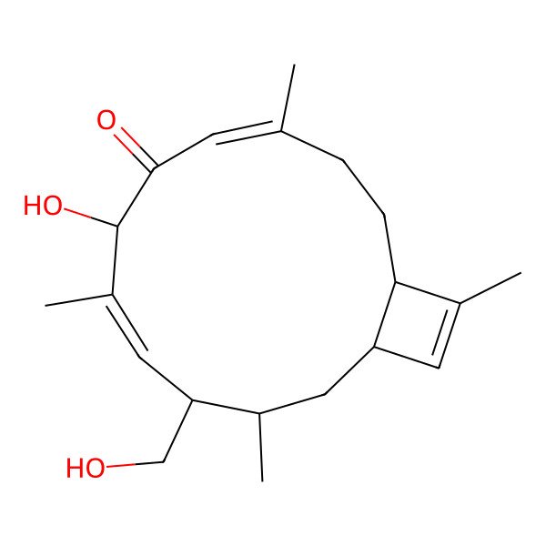 2D Structure of Bershacolone