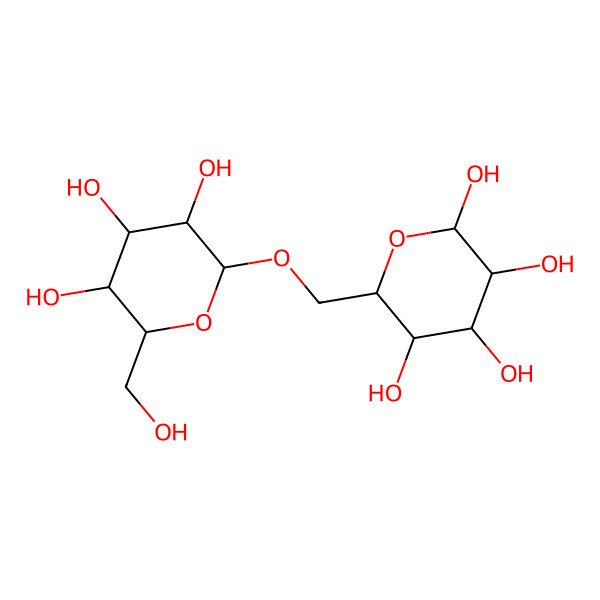 2D Structure of beta-(1->6)-Galactobiose 2D Structure of beta-(1->6)-Galactobiose