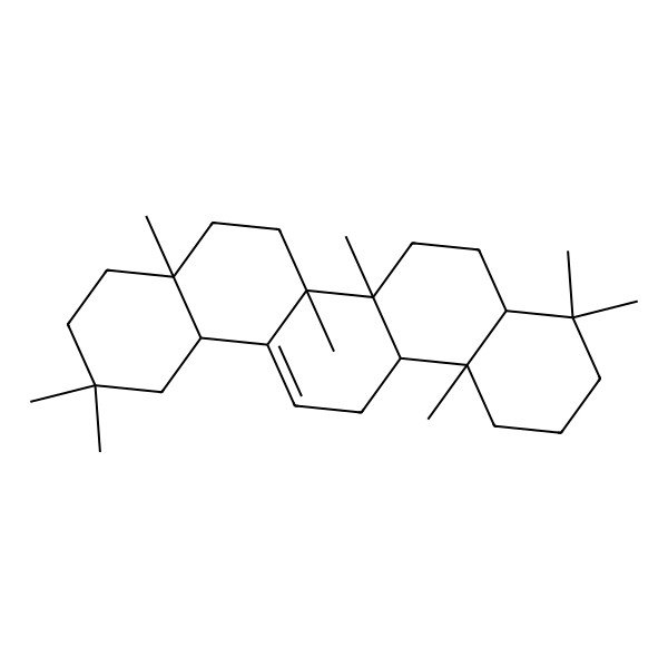 2D Structure of beta-Amyrene