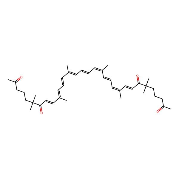 2D Structure of beta-Carotenone 2D Structure of beta-Carotenone