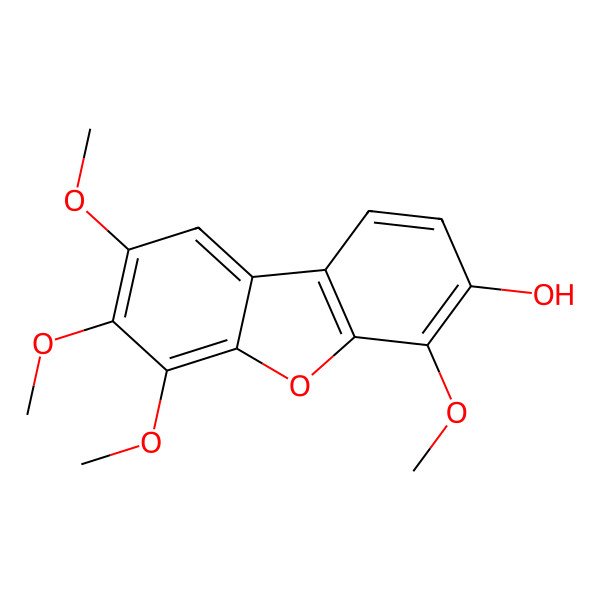 2D Structure of beta-Cotonefuran