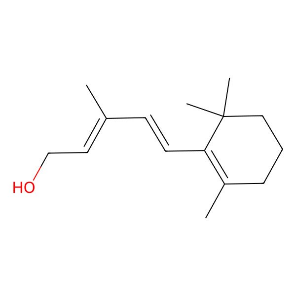2D Structure of beta-Ionylideneethanol