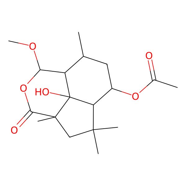 2D Structure of beta-O-Methyldihydrobotrydialone