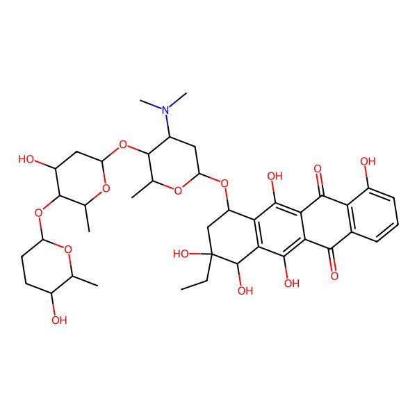 2D Structure of Betaclamycin N
