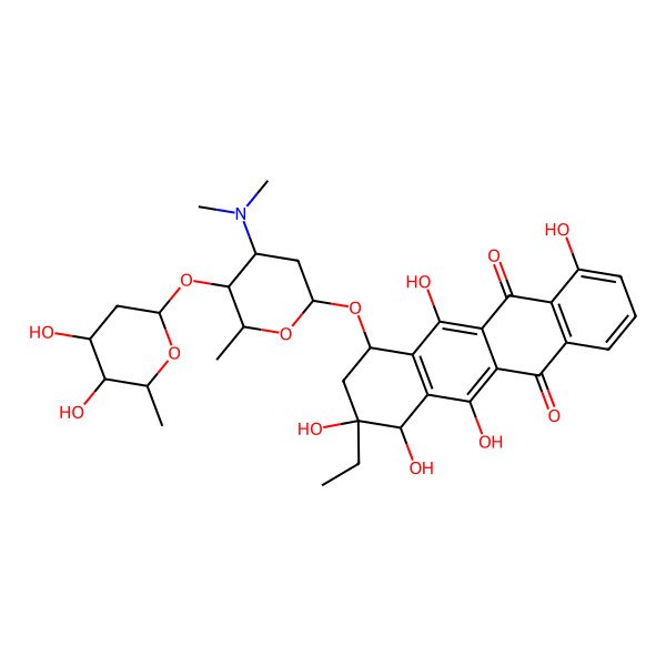 2D Structure of Betaclamycin S