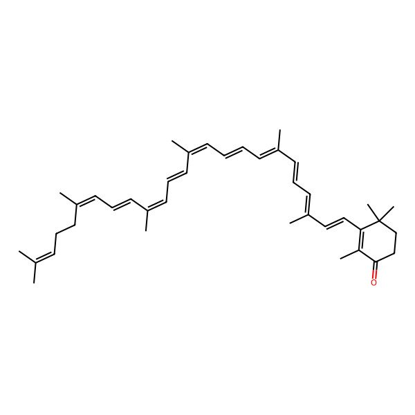 2D Structure of beta,psi-Caroten-4-one