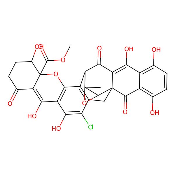 2D Structure of Beticolin 1