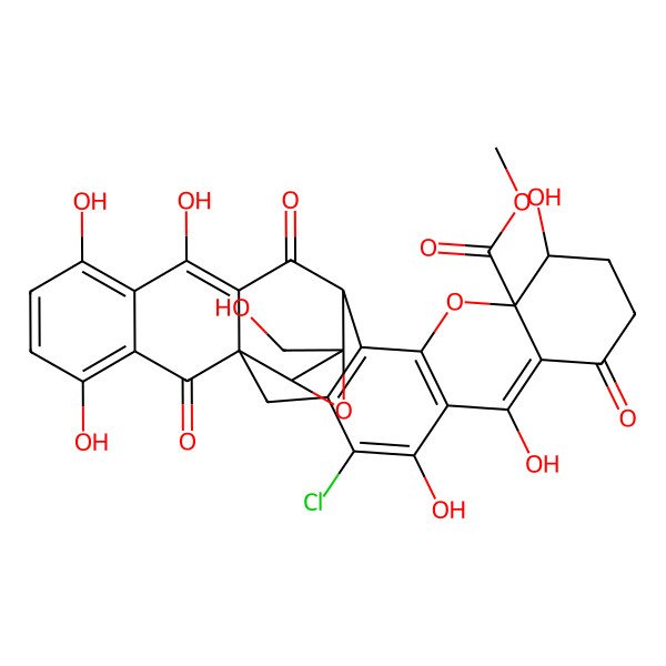 2D Structure of Beticolin 3