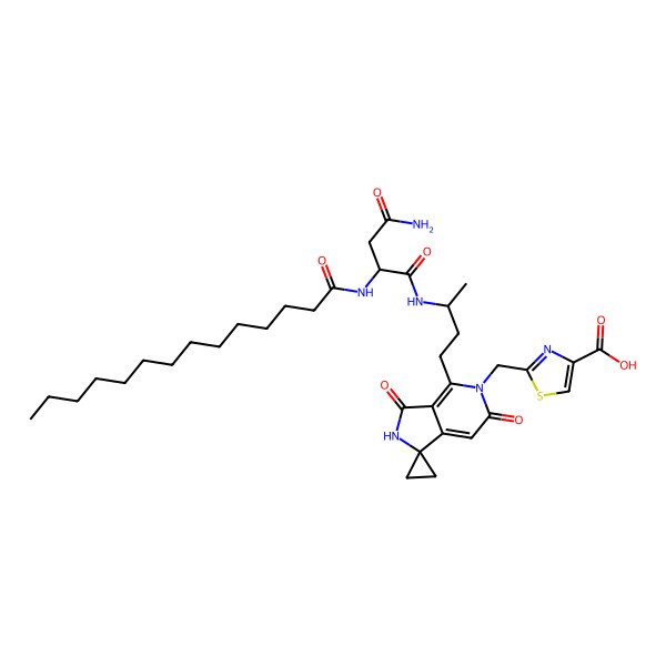 2D Structure of precolibactin B