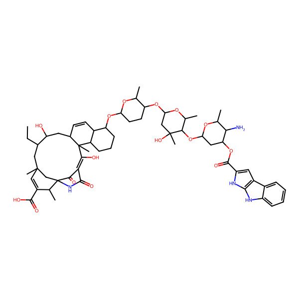 2D Structure of Pyrroindomycin A