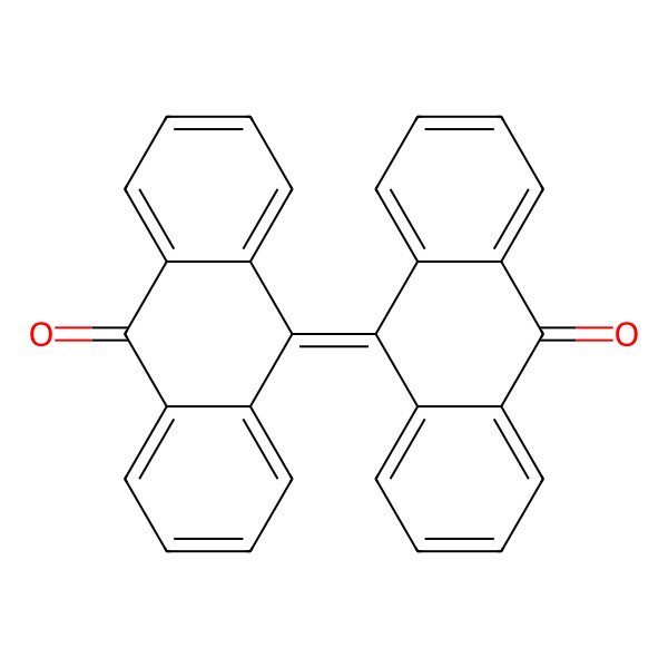 2D Structure of Bianthrone