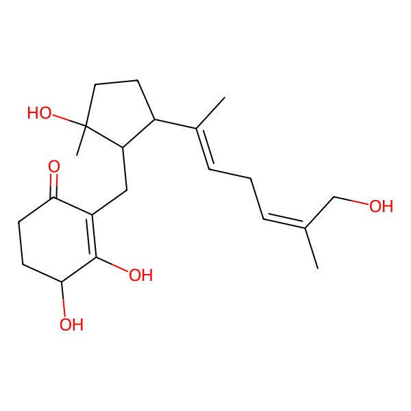 2D Structure of Bicycloalternarene 8