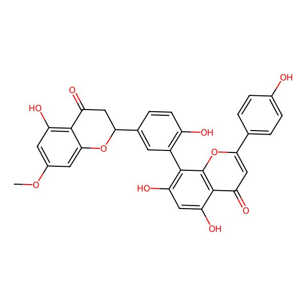 2D Structure of Biflavonoid-flavone base + 3O and flavanone base + 2O + 1MeO 2D Structure of Biflavonoid-flavone base + 3O and flavanone base + 2O + 1MeO