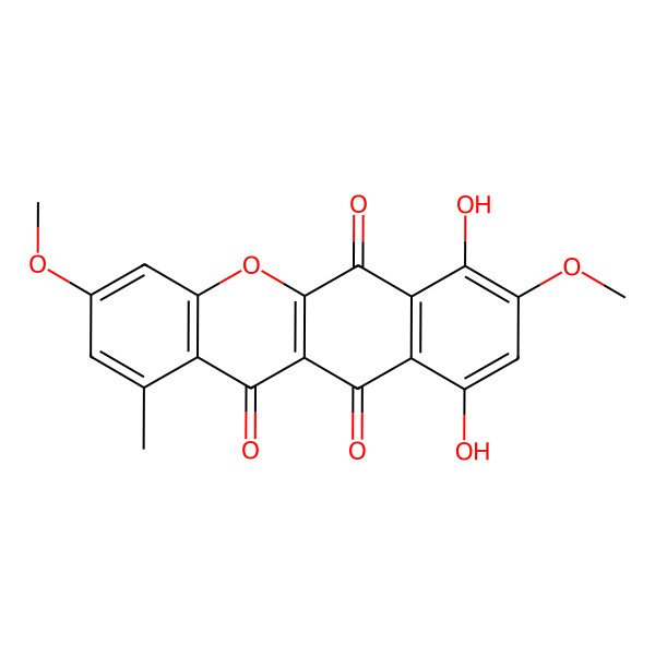 2D Structure of Bikaverin