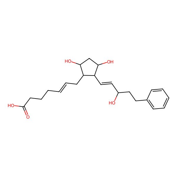 2D Structure of Bimatoprost Acid
