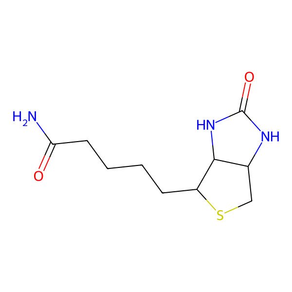 2D Structure of Biotinamide