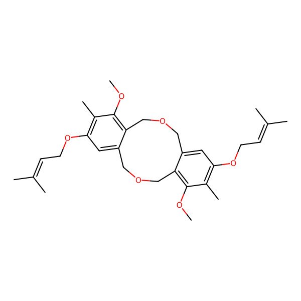 2D Structure of Bis-7-O-8.8-O-7-zinniol