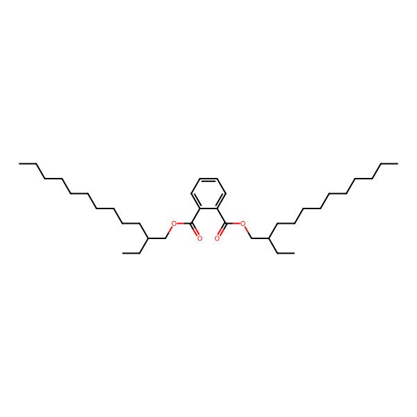 2D Structure of Bis(2-ethyldodecyl) benzene-1,2-dicarboxylate
