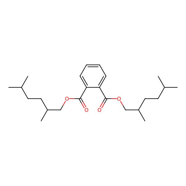 2D Structure of Bis(2,5-dimethylhexyl) benzene-1,2-dicarboxylate 2D Structure of Bis(2,5-dimethylhexyl) benzene-1,2-dicarboxylate